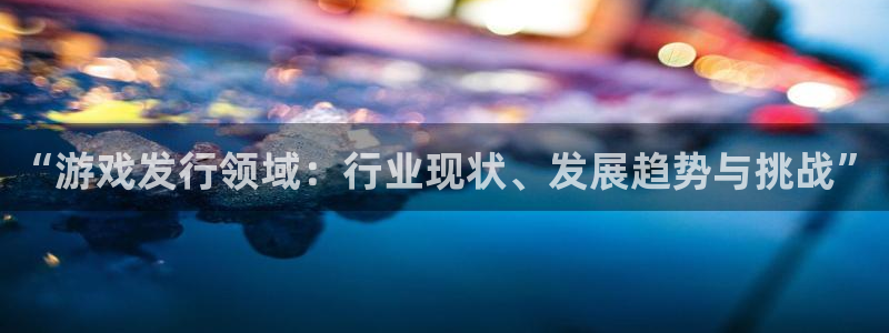 广东im电竞电子商务有限公司电话：“游戏发行领域：行业现状、发展趋势与挑战”